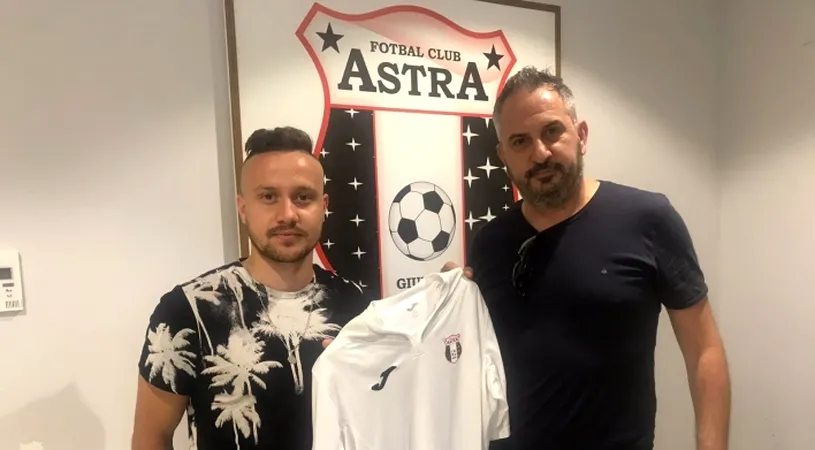 OFICIAL | Astra a transferat un fotbalist cu meciuri în Ligue 1