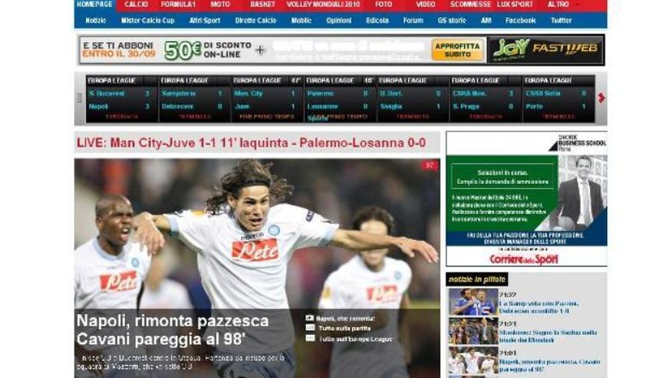 Fanii lui Napoli: "Suntem în lacrimi, am redus la tăcere Steaua!" Vezi ce spune presa italiană!