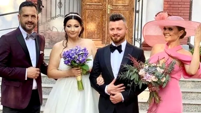 Gabriela Cristea şi Tavi Clonda s-au căsătorit religios! Vedeta a strălucit în ziua nunţii