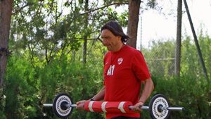 Inspirat de Cocoș și Martin!** Dario Bonetti a demonstrat că ar putea participa la Olimpiadă! :)