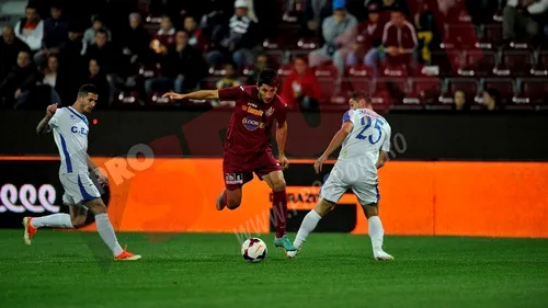 Prima victorie oficială a clujenilor în 2014: Pandurii - CFR Cluj 0-1. Piccolo a înscris în minutele de prelungire