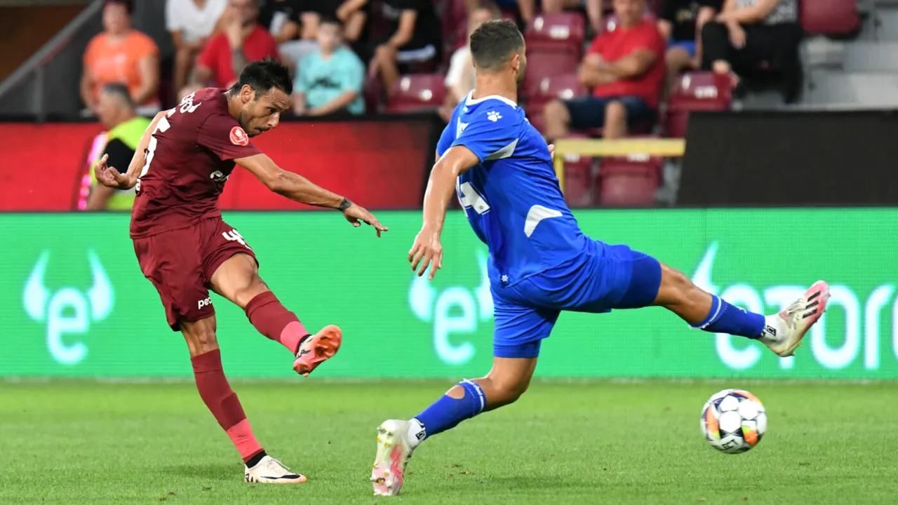 Cine transmite la TV meciul CFR Cluj - Pafos din play-off-ul Conference League