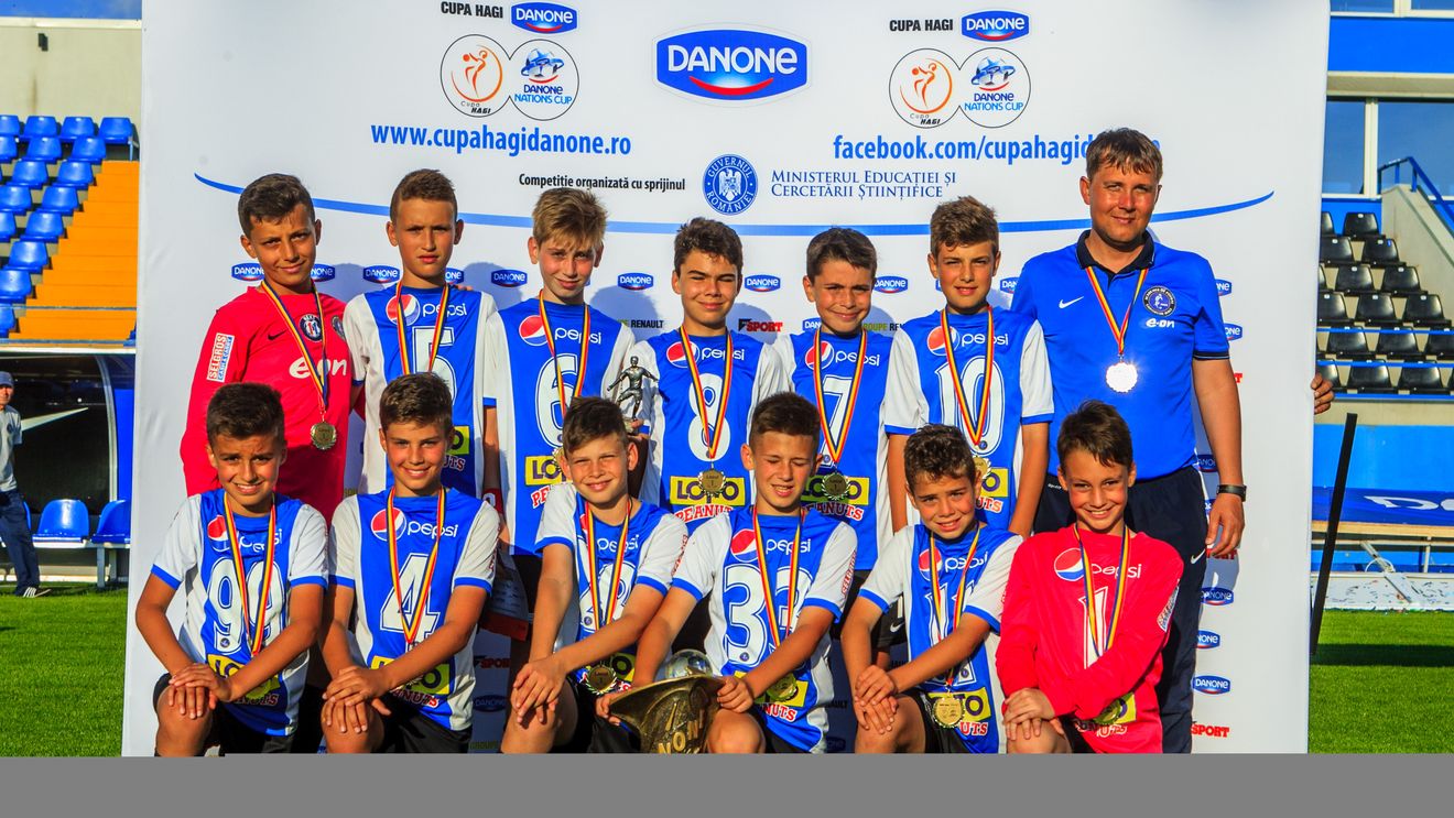 Sub ochii lui Matuidi, puștii de la Academia Hagi și-au aflat adversarii pentru Danone Nations Cup 