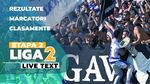 Etapa 2 Liga 2 | Toate jocurile programate astăzi, nouă la număr, încep la ora 11:00