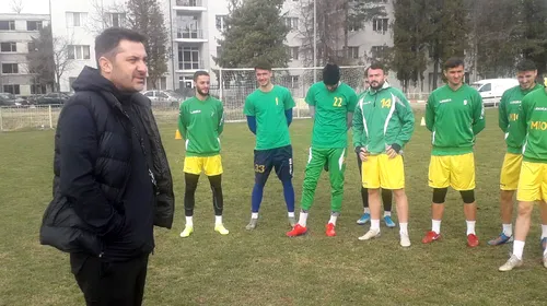 FOTO | Claudiu Niculescu şi-a început noul mandat la CS Mioveni. Stafful tehnic pe care îl are la dispoziţie