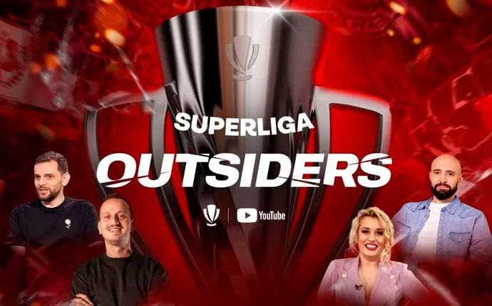 Câștigă tricoul echipei favorite cu SuperLiga Outsiders, live pe Youtube de la ora 19:00!