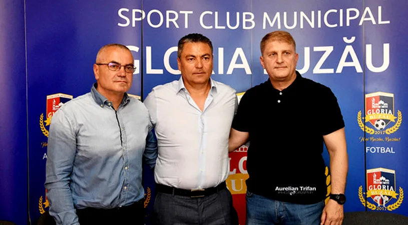 Ilie Stan are un nou șef la SCM Gloria Buzău.** Un antrenor cu funcții la FRF și FR Minifotbal i-a luat locul lui George Timiș 