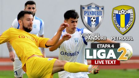 Petrolul a zburdat cu Viitorul Pandurii în repriza secundă și a obținut victoria la cel mai mare scor din acest sezon. Vajushi a dat tonul pentru ploieșteni