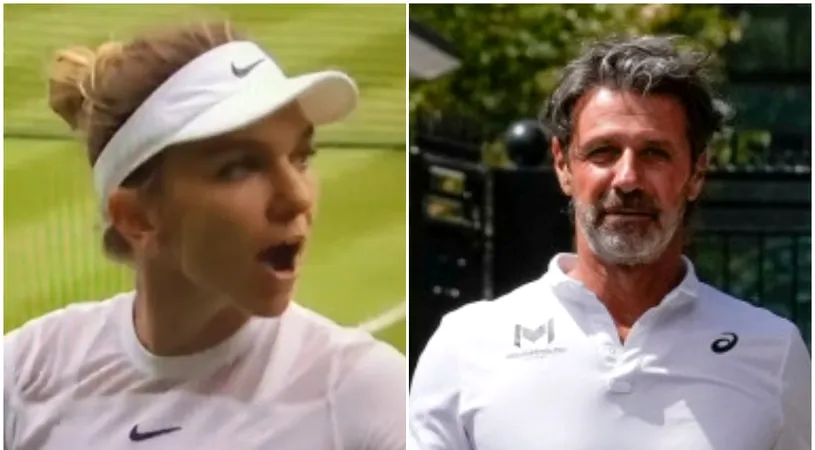 Ce a strigat Simona Halep către loja ei la Wimbledon și cum au reacționat Patrick Mouratoglou și preparatorul fizic: „Sus!” VIDEO