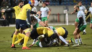 Naționala României de rugby, surclasată de reprezentativa Georgiei! Cât s-a terminat meciul