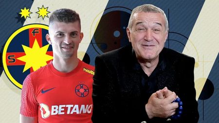 „Olaru a început să miorlăie, nu vrea să joace acolo". Gigi Becali a pus mâna pe telefon şi l-a sunat pe Florin Tănase: „Tu eşti cerc"