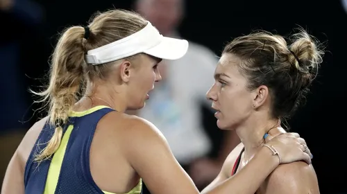 Au ajuns-o blestemele pe Caroline Wozniacki, după ce a atacat-o din senin pe Simona Halep! Ce a pățit la Miami