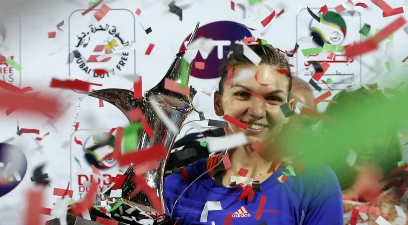 Simona Halep, jucătoarea lunii februarie și lovitura lunii, în sondajele WTA. VIDEO cu magia reușită de campioana noastră