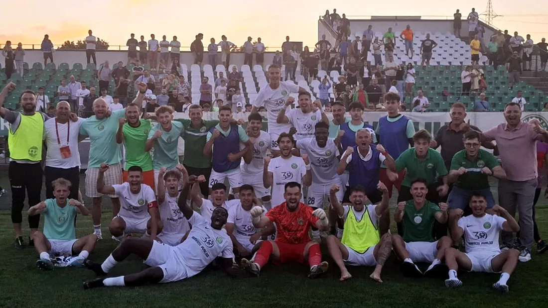 Sănătatea Cluj e singura care a eliminat în Play-off-ul Cupei României o echipă din prima ligă și merge pentru al doilea an consecutiv în grupe. Vasile Miriuță e în extaz: ”Aici e greu să ne bată orice echipă din play-out din Divizia A”