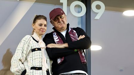 Ce apariție în tribune la Rapid - FCSB! Cum a reacţionat Diana, soția lui Dan Şucu, după victoria giuleştenilor şi ce mesaj a transmis fanilor! | FOTO