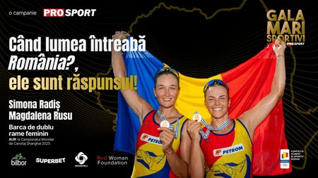 Simona Radiș și Magadalena Rusu, premiu la Gala Mari Sportivi 2025 pentru aurul de la Shanghai! „Loc se găsește și pentru alte trofee”