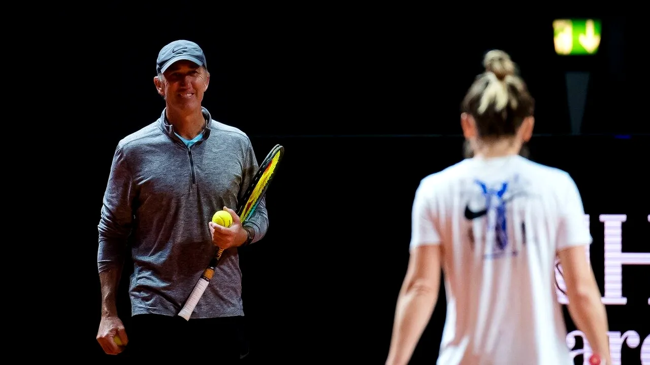 Simona Halep și Darren Cahill, cea mai ciudată strângere de mână! Reacție surprinzătoare a româncei când s-a reîntâlnit cu fostul mentor la US Open | FOTO
