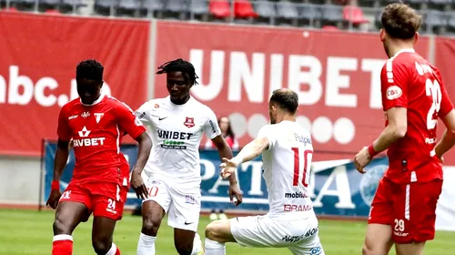 FC Hermannstadt – UTA Arad 3-0, Live Video Online în etapa 6 a play-out-ului din Superliga. Sibienii au făcut spectacol după calificarea în finala Cupei României