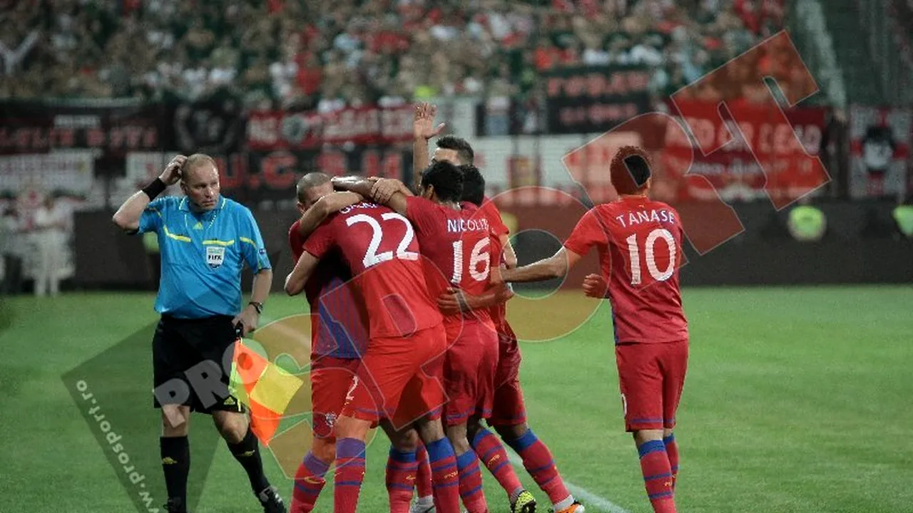 Salată bulgărească!** Steaua - ȚSKA Sofia 2-0