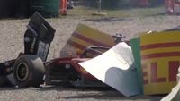 Charles Leclerc, ACCIDENT TERIBIL! A intrat direct în parapet în Marele Premiu al Italiei