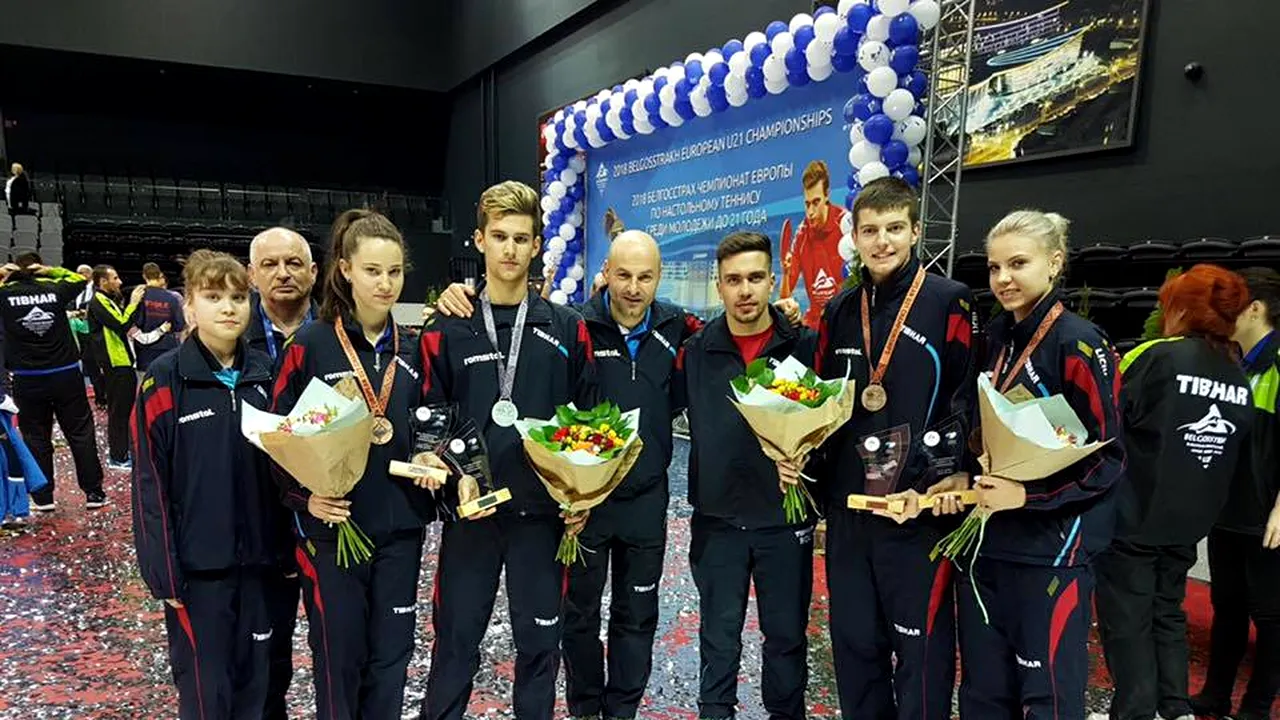 TENIS DE MASĂ‚ | Trei medalii pentru România la Campionatul European de Tineret: zi intensă pentru Cristi Pletea, cu semifinală și finală încheiate în set decisiv