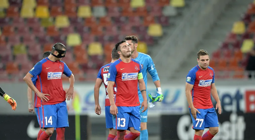 Presiunea își spune cuvântul la Steaua după remiza cu Zurich: 