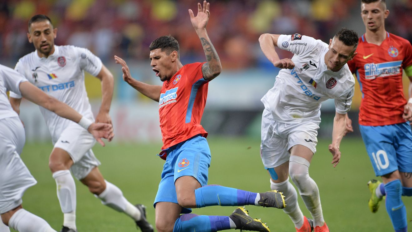 FCSB - CFR 1-0. Super golul lui Teixeira, consolarea vicecampioanei. Teja îl învinge pe Dan Petrescu în ultima etapă