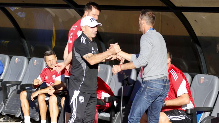 „Drumul e lung și anevoios”. Jean Vlădoiu, mesaj pentru fotbaliștii Sloboziei după victoria de la Sibiu