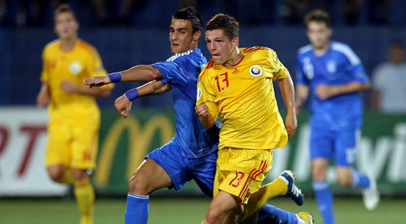 Cu un pas la EURO! România U 19 s-a calificat la turneul de ELITĂ‚!** Gavra a reușit un hat-trick cu Azerbaidjan