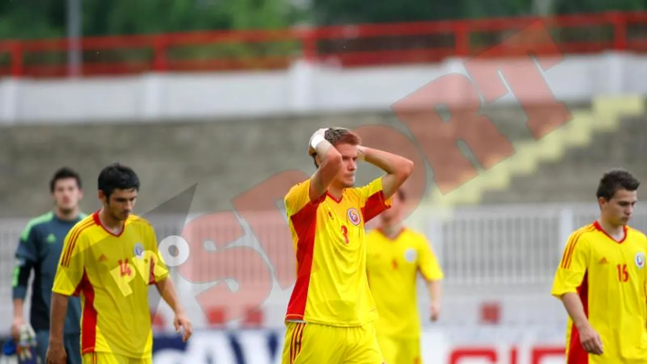 Cu trei jucători eliminați, România nu a rezistat în fața Serbiei și a ratat calificarea la CE Under 19!** România U 19 -Serbia U 19 0-3
