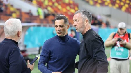 Ce au făcut Meme Stoica și Mirel Rădoi când s-au întâlnit pe gazon înainte de FCSB – Universitatea Craiova