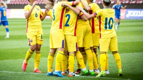 Naționala de fotbal feminin a României a învins Ucraina și este aproape de calificarea la CE 2017