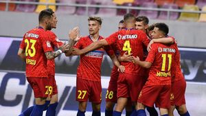 Jucătorii de la FCSB infectați cu COVID-19, tratați cu medicamentul anti-coronavirus adus de Gigi Becali din Rusia. „Am plătit 120.000 de pastile!” | EXCLUSIV