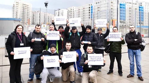„Noi îl avem pe Dorel, voi pe Dodel!”** Muncitorii români din Londra vin să susțină Steaua pe Stamford Bridge