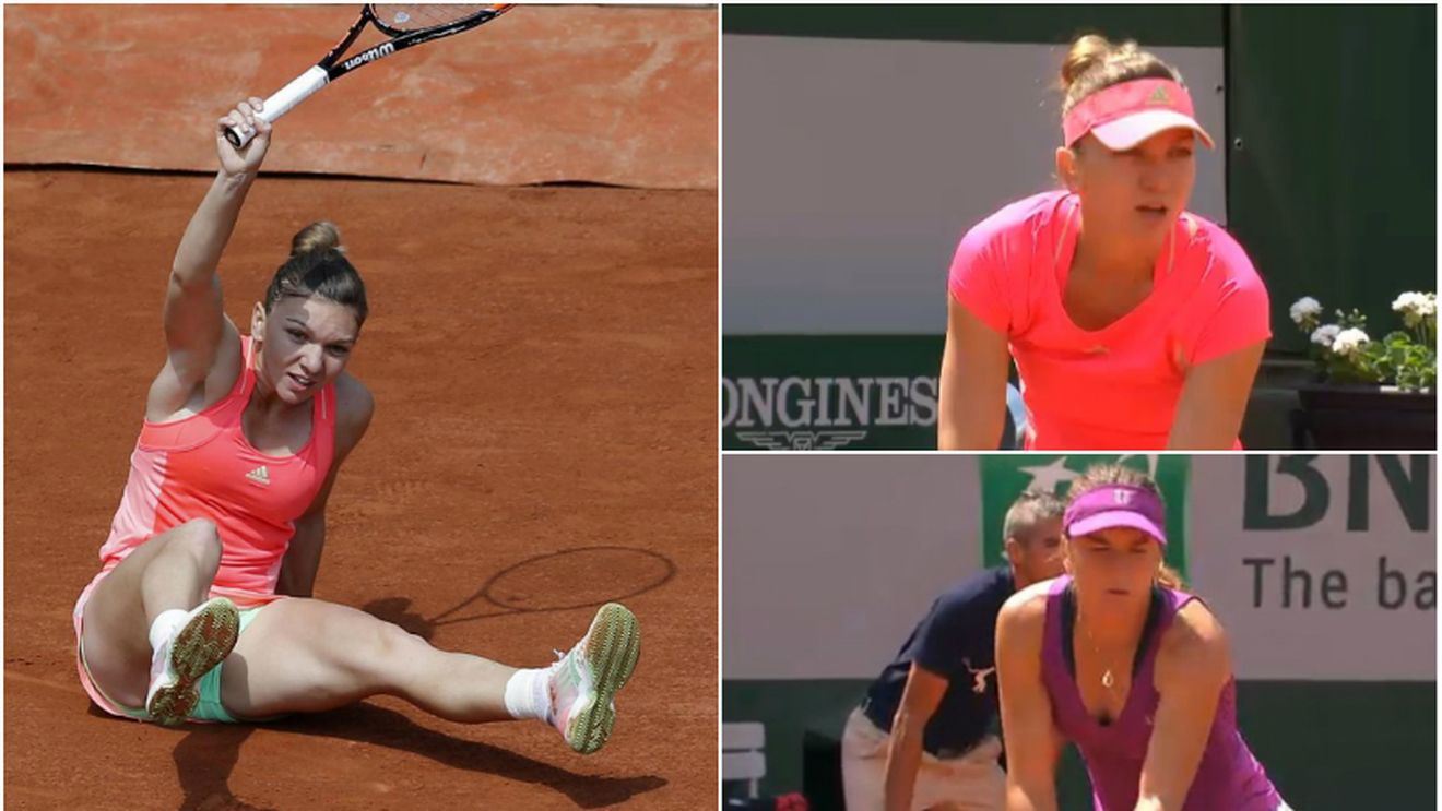 INCREDIBIL! Coșmar la Roland Garros: Simona Halep a pierdut în turul doi cu Lucic Baroni, după un meci dezastruos. Dulgheru, eliminată de Cornet