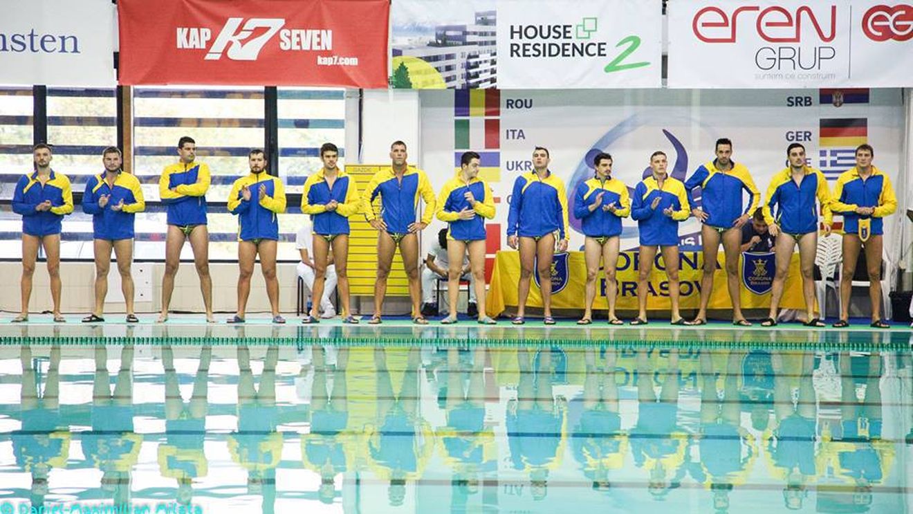 Corona Sportul Studențesc s-a calificat în turul 2 al Ligii Campionilor la polo 