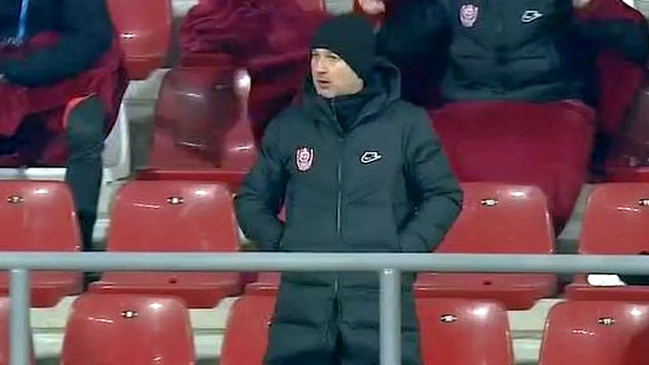 Edi Iordănescu, emoții după UTA - CFR Cluj! A fost trimis în tribună și ar putea rata derby-ul cu FCSB