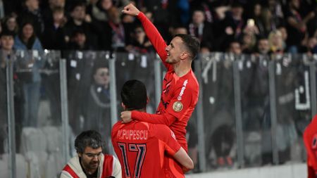 Reacția lui Marius Ștefănescu, după ce i-a închis gura lui Gigi Becali cu cele două goluri de la Cluj