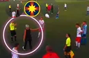 Gesturi golănești făcute de mama unui junior de la FCSB! Fiul ei a luat roșu în derby-ul cu CS FC Dinamo și femeia a intrat peste arbitru: „Băi, dă-i, bă și lu’ ăsta, ești bulangiu!” | VIDEO EXCLUSIV