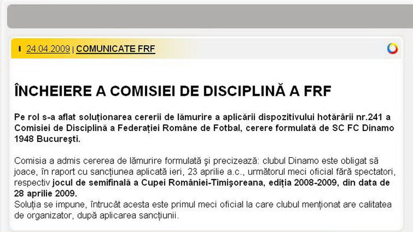 Justificare deficitară!