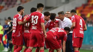 Dinamo nu poate promova direct în Superliga din cauza regulamentului FRF! Criteriul care distruge visele „câinilor” și favorizează clar Oțelul Galați: în caz de egalitate de puncte, formația din Ștefan cel Mare rămâne în Liga 2 încă un sezon!