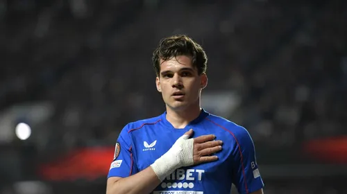 Antrenorul lui Rangers a recunoscut, după golul lui Ianis Hagi, că şi-a judecat greşit fotbaliştii: „Le-am pus la îndoială caracterul”