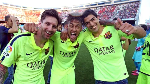 Patru motive pentru care Barcelona a câștigat titlul în Spania: evoluția relației dintre Messi și Luis Enrique, eficiența trio-ului „MSN” și o surpriză neașteptată în poartă