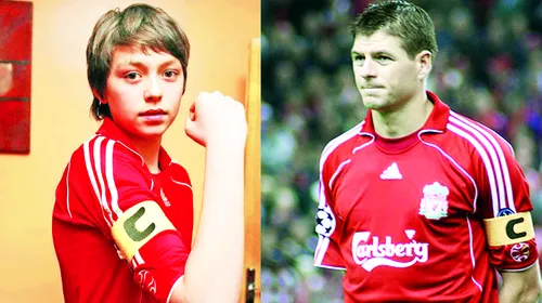 Gerrard, copiii și banderola**