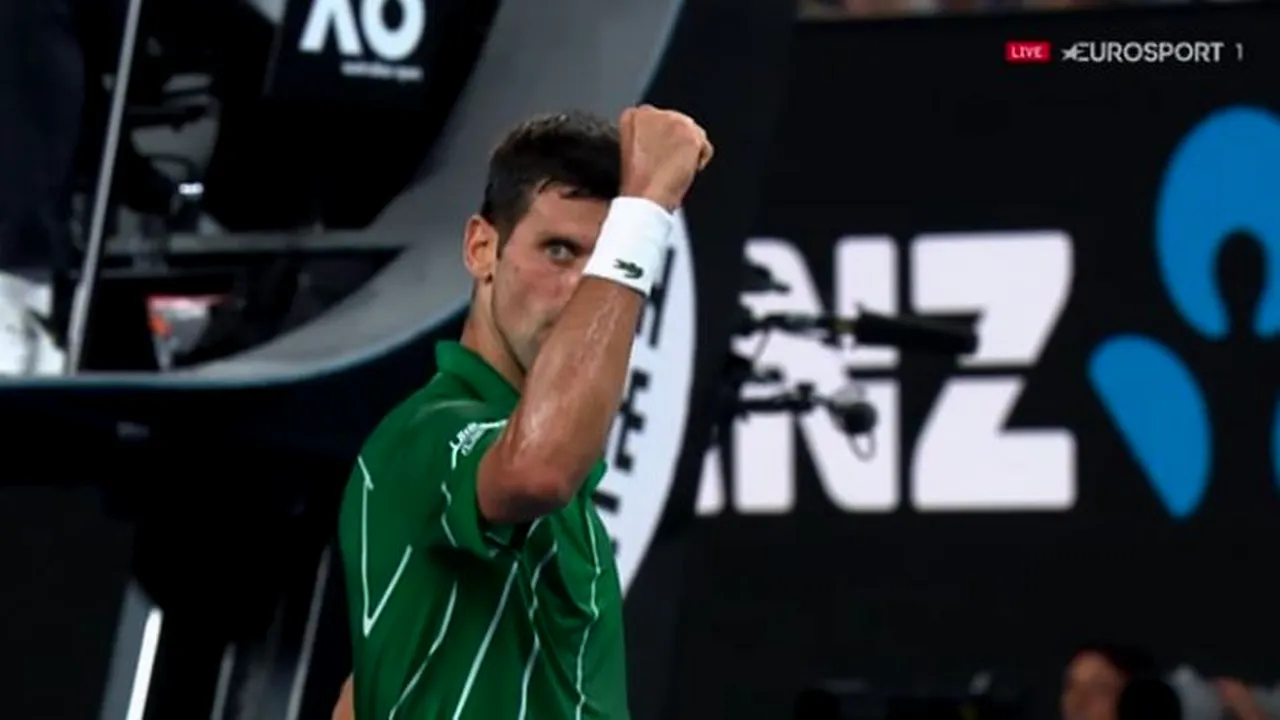 Roger Federer - Novak Djokovic 0-3 FOTO&VIDEO | Djokovic se califică în finala Australian Open!