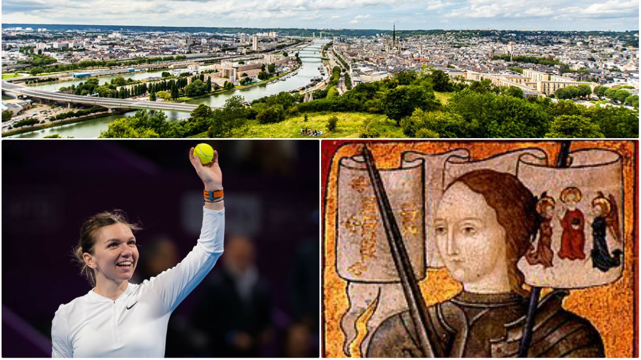 Halep & Co merg în orașul marcatorului golului de aur din finala Euro 2000 și joacă într-o sală "soră" cu arena din Madrid. 10 lucruri de știut despre Rouen, gazdă pentru semifinala Franța - România, în Fed Cup: #6 timp de patru ani a avut cea mai înaltă clădire din lume