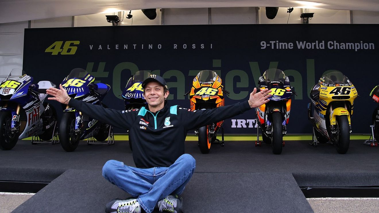 Valentino Rossi, „ultimul bal!” Peste 100 de victorii și de nouă ori campion mondial în Moto GP. Cifrele unui sportiv legendar: „Sper să nu plâng duminică!” | SPECIAL