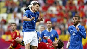 Spania - Italia, în imagini!** SUPER-FOTO cu cele mai spectaculoase momente oferite de ultimele două campioane mondiale