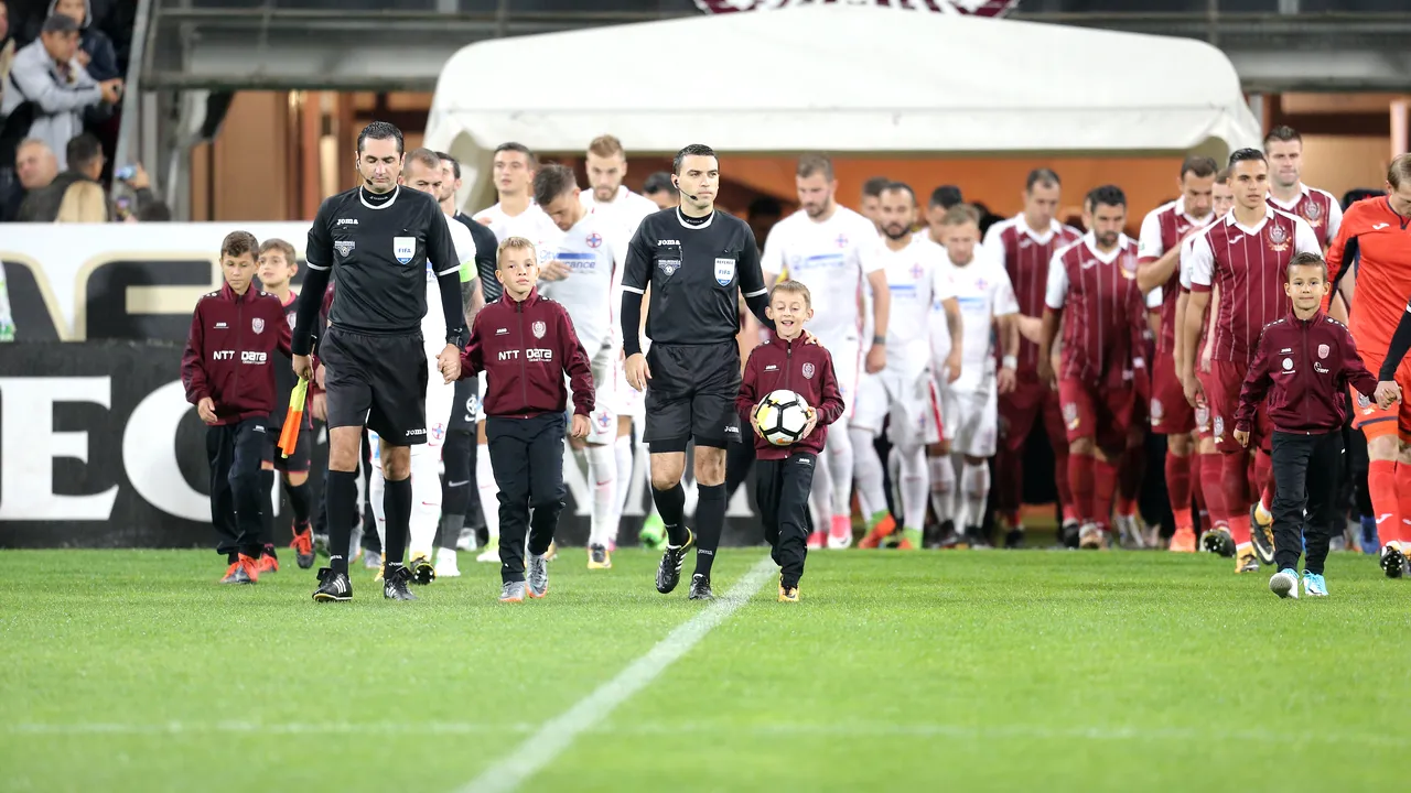 Se întâmplă pentru prima dată în istoria derby-urilor dintre FCSB și CFR! Schimbarea din fotbalul românesc 