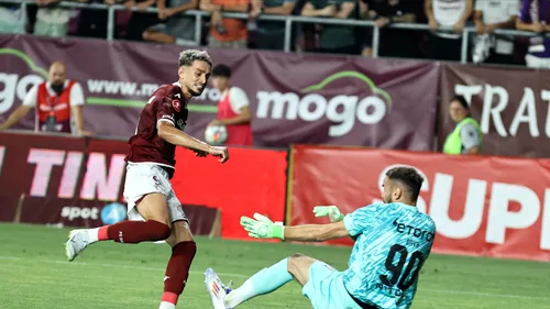 Care e situația lui Albion Rrahmani, accidentat grav în Rapid București – CFR Cluj 2-2. Staff-ul din Giulești e în stare de alertă, după ce atacantul a ieșit în lacrimi: de ce se tem medicii! EXCLUSIV